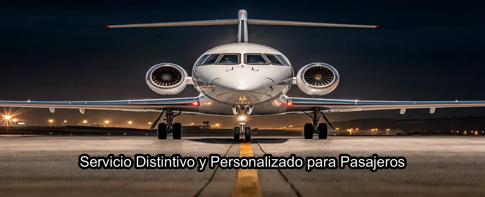 Servicio distintivo y personalizado para pasajeros