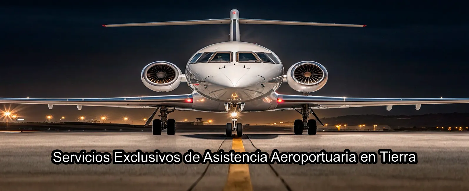 Servicios exclusivos de asistencia aeroportuaria en tierra